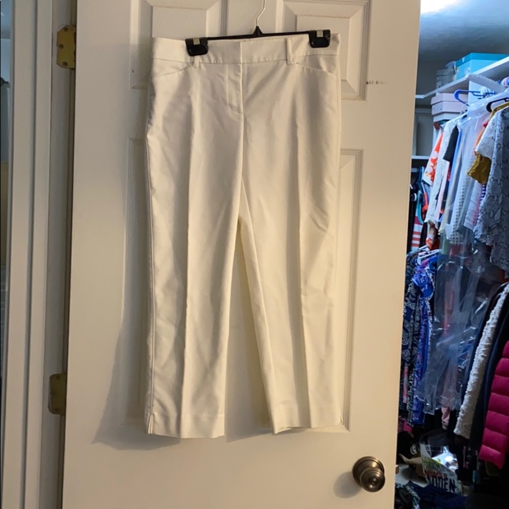 White House Black Market Crop Pants